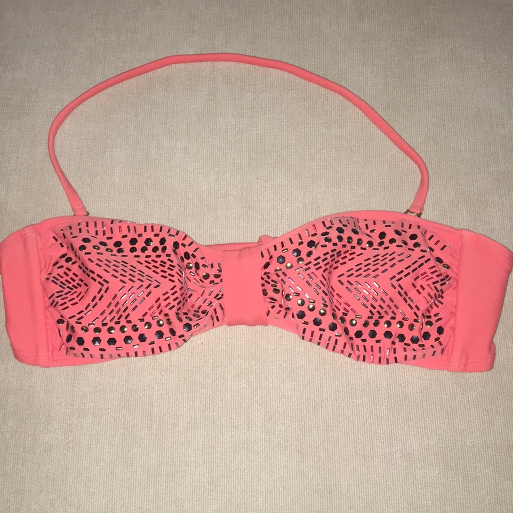 XHILARATION STRAPLESS BIKINI TOP